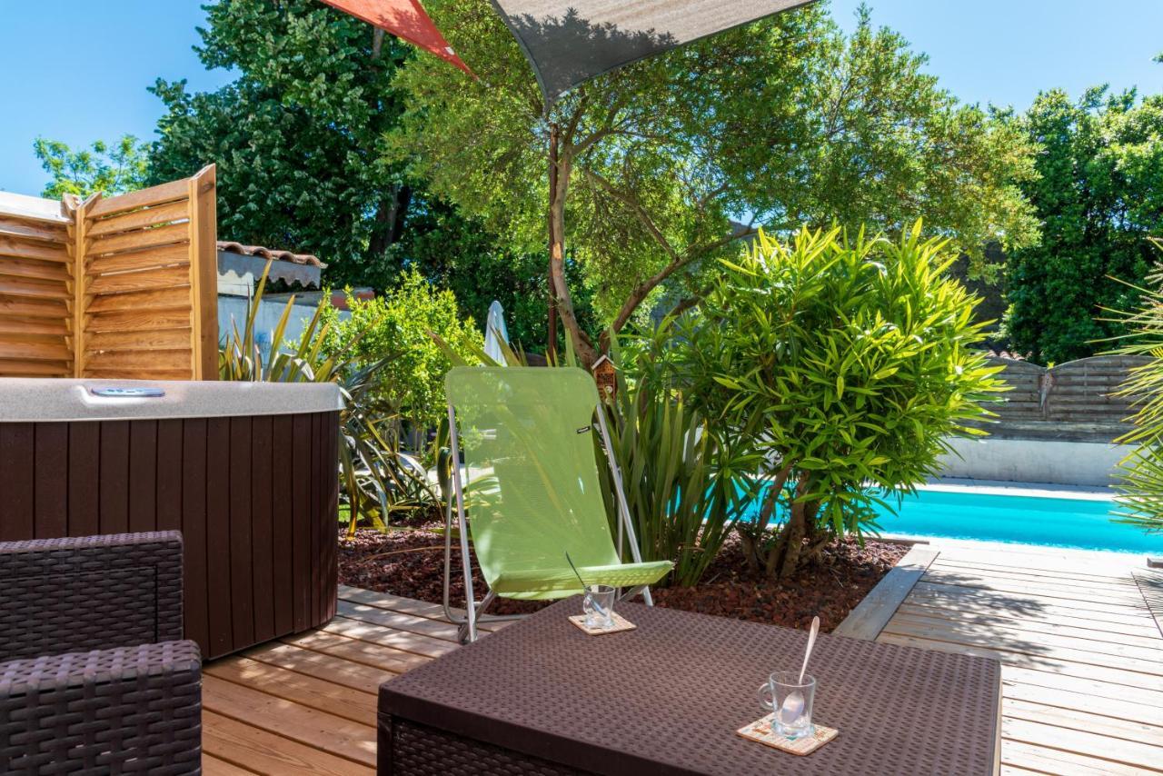 L'or Azur, Jacuzzi Privé Et Piscine Chauffée *